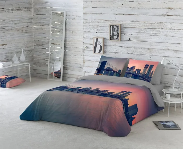 FUNDA NORDICA BROOKLYN BRIDGE CAMA 90