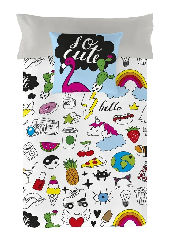 FUNDA NÓRDICA COOL ICONS CAMA 90