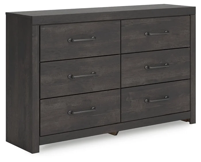 Hollivern Dark Gray Dresser