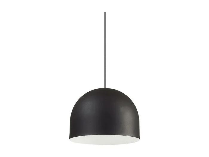 Ideal Lux Tall – 1 luz colgante de techo tipo domo negro