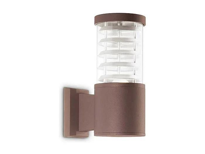 Ideal Lux TRONCO Lámpara de pared moderna para exterior Café IP44