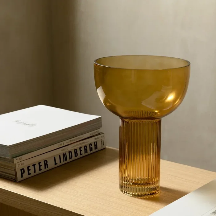 Jarrón grande Cup Natural – Kenay Home
