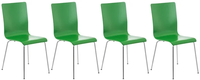 Juego de 4 Sillas de Espera Pepe