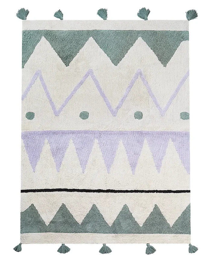 Kids Rug ALAKOL Multicolour 140 x 200 cm Cotton