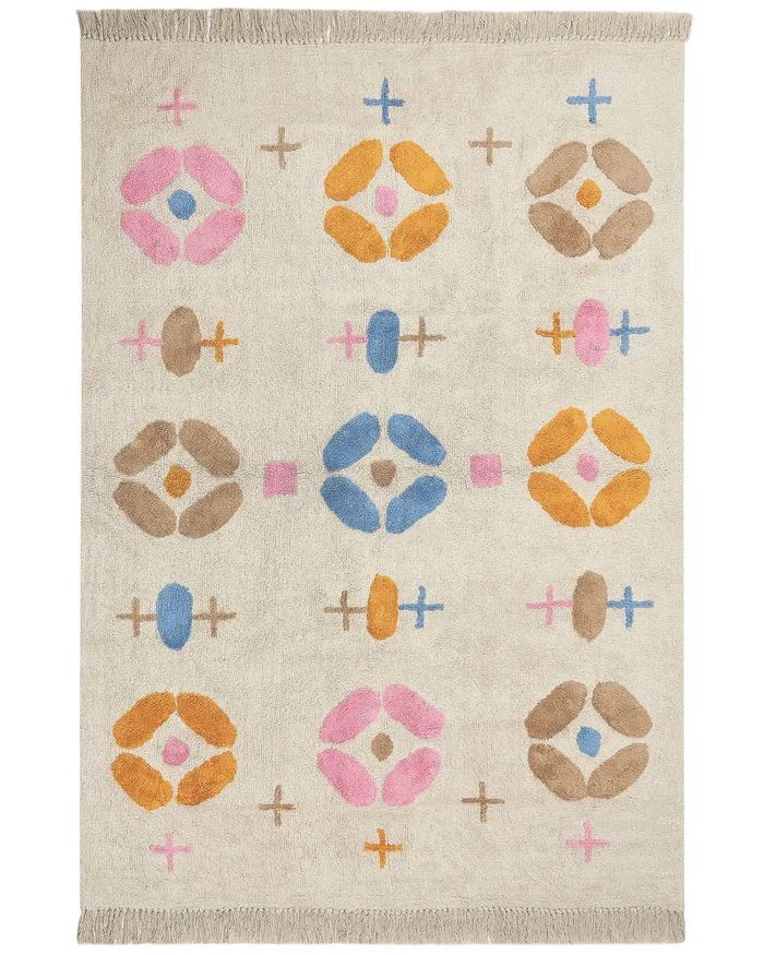 Kids Rug DARAN Multicolour 160 x 230 cm Cotton