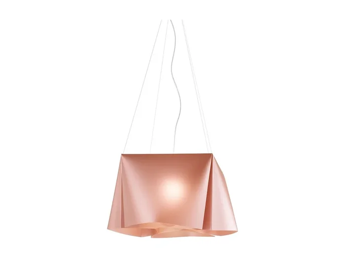 Lampadario Moderno Wanda Polilux ® Rame E Metallo Cromo 5 Luci E27