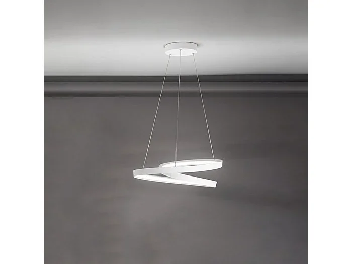 Lámpara colgante LED blanca Ritmo 6620 B LC PERENZ