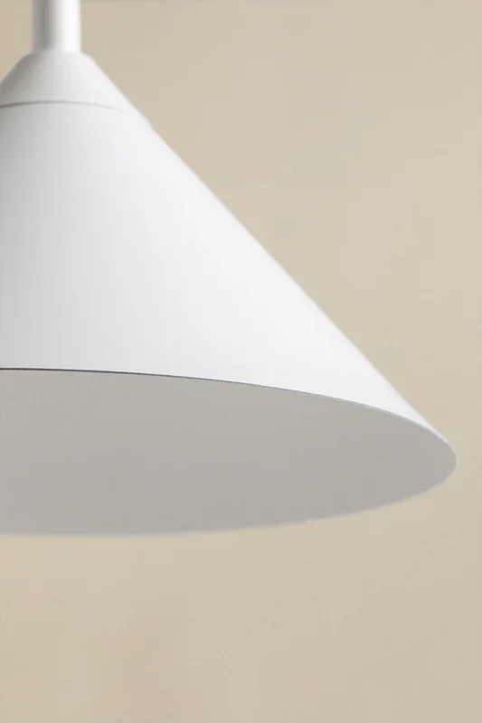 Lámpara de Mesa en Metal Cambrea Blanco Gardenia – SKLUM