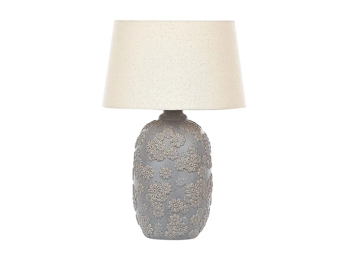 Lámpara de mesa FERREY Cerámica Gris