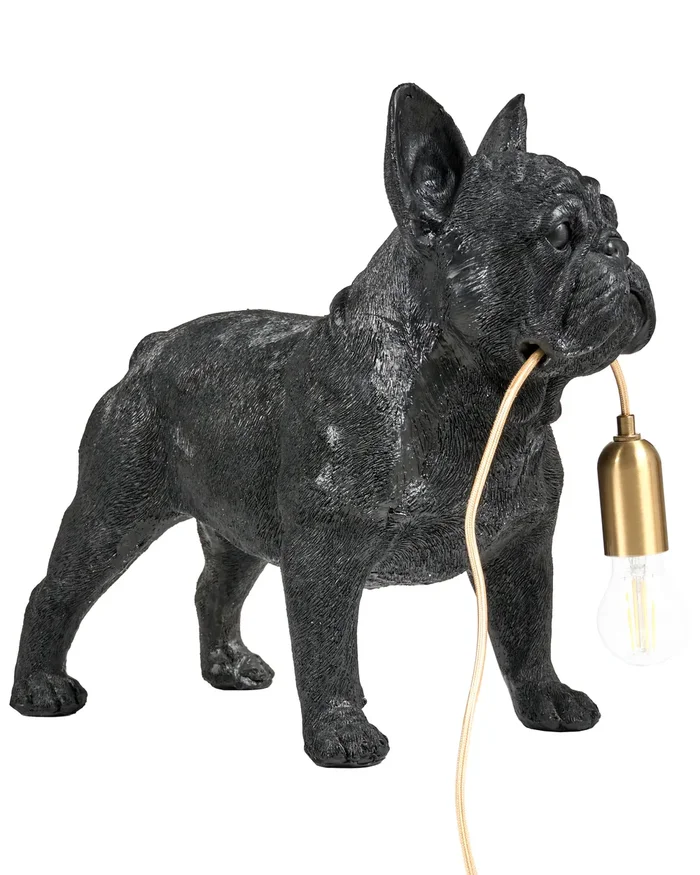Lámpara de mesa Perro BAXTER Negro