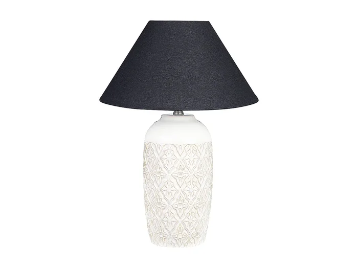 Lámpara de mesa TELIRE Cerámica Beige