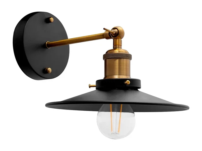 Lámpara De Pared Toolight App184-1W Porto Black
