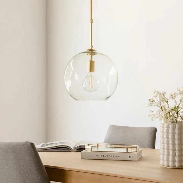Lámpara de techo dorada Quinn Dorado – Kenay Home