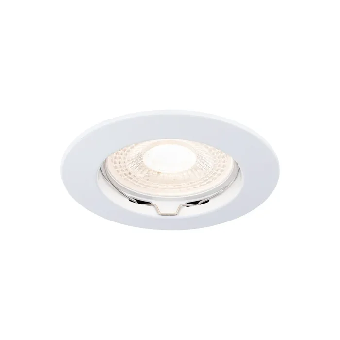 Lámpara empotr. Premium Secure, bajo volt., blanco