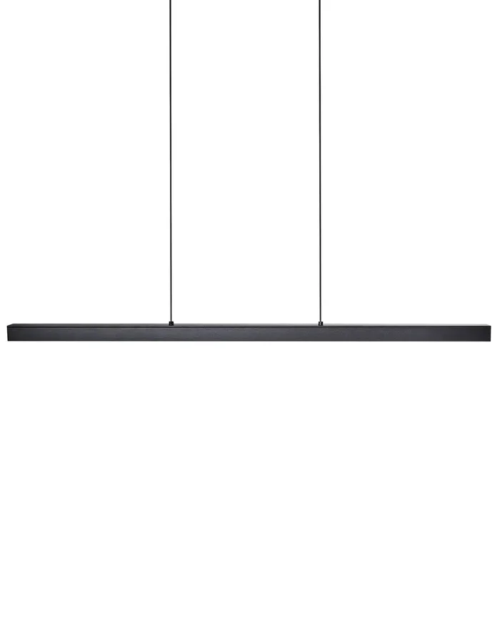 Lámpara LED colgante CANDELERO con mando Negro