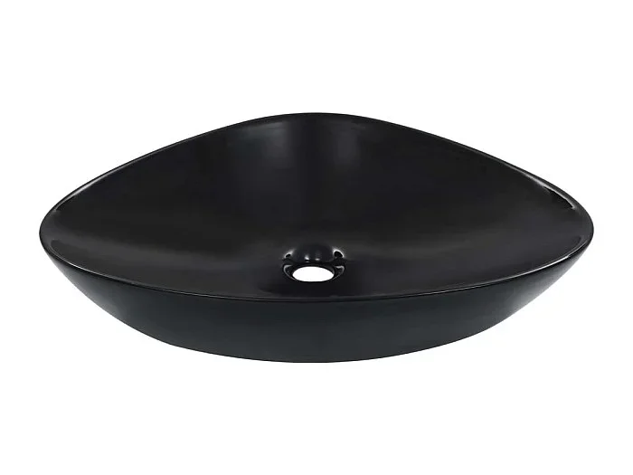 Lavabo 58,5 x 39 x 14 cm Cerámica Negro