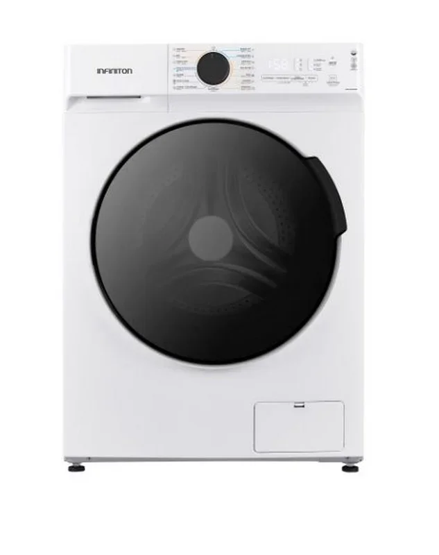 Lavaseca Infiniton WSD-G8A6D4BN, 8/6 Kg, 1400 rpm, A/D, Vapor Care, 15 Programas, Blanco