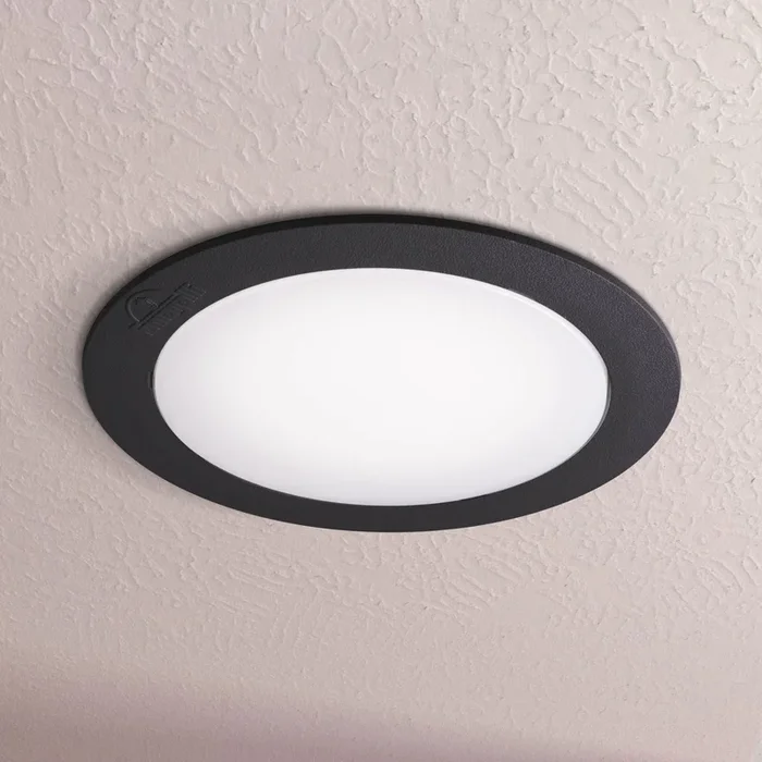 LED downlight Teresa 160, GX53, CCT, 3W, negro