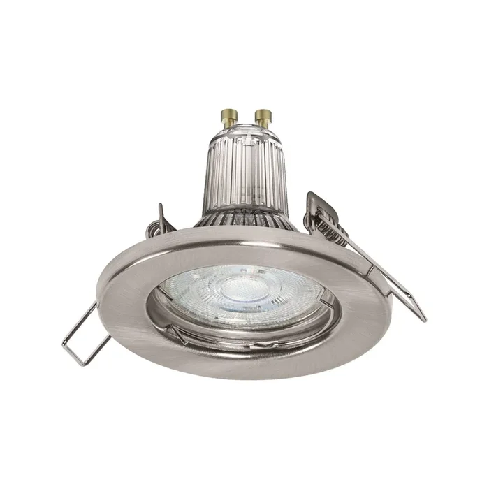 LEDVANCE foco LED GU10 Recessed 5 ud níquel