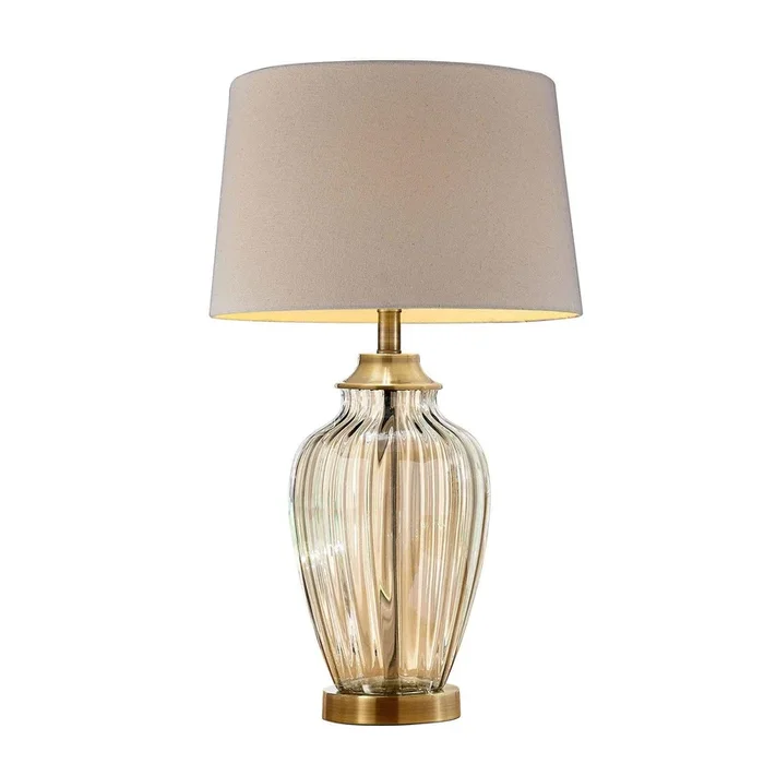 Lee Gold/Clear Table Lamp