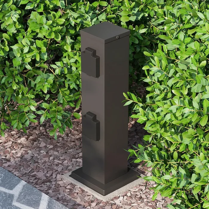 Lindby Aviko columna de enchufes con 4 conexiones