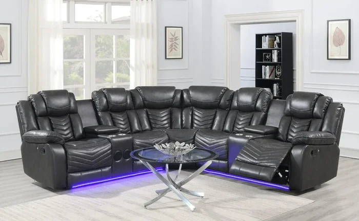 Lucky Charm Grey Sectional