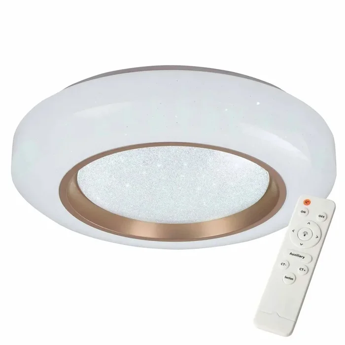 Lúzete – Plafón Led Amapola 59w Regulable Bronce
