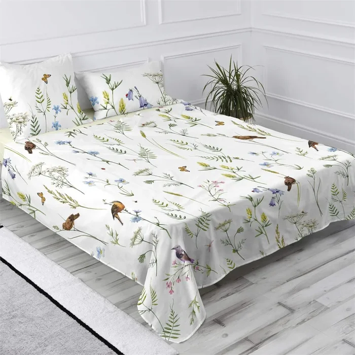 Manarola Sábana Cama 80/90 (160×270 cm) Multicolor