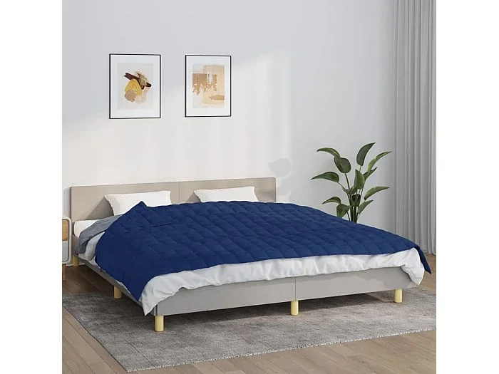 Manta ponderada Azul 155×220 cm 11 kg Tela