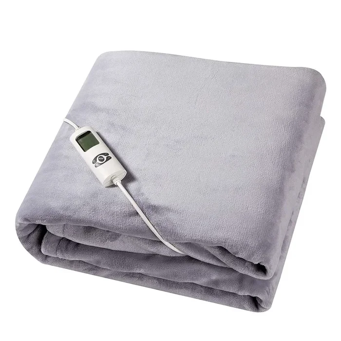 Manta térmica eléctrica suave, manta eléctrica Cloen, con hasta 12 horas de programación, configuración de temperatura a varios niveles, medida de 180 x 130 cm, Easy Warm Overblanket Cloen