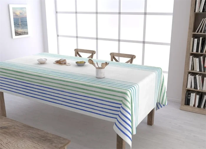Mantel Antimanchas de Tela MORGAN 150x150cm