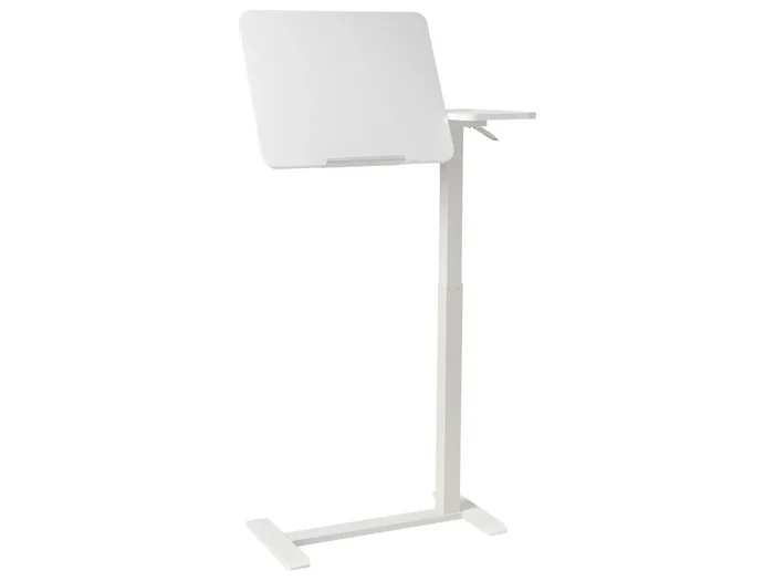 Manual Adjustable Laptop Stand SCHOLA White 70 cm 40 cm