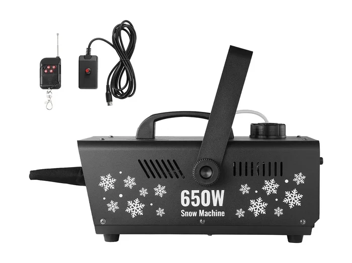 Máquina de Nieve SucceBuy 650 W para Vacaciones – Lleva la Magia del Invierno a tus Celebraciones Familiares