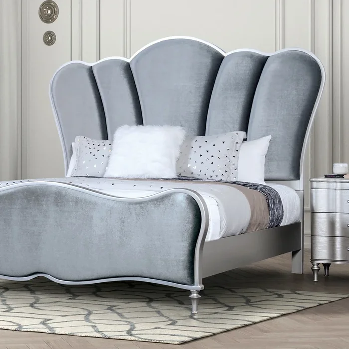 Melodi Parc Silver Queen Bed