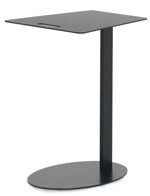 Mesa auxiliar metalica negra