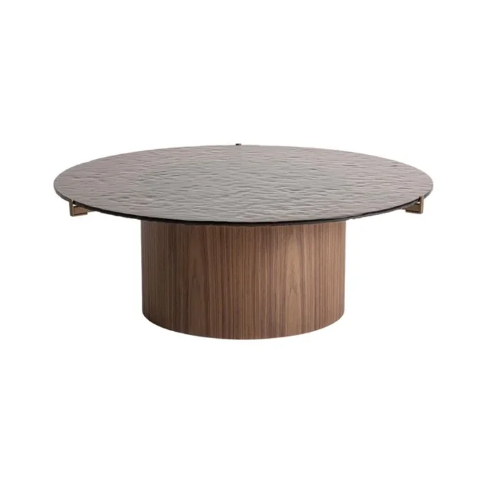 Mesa de Centro Madera y Cristal ‘Sorin’