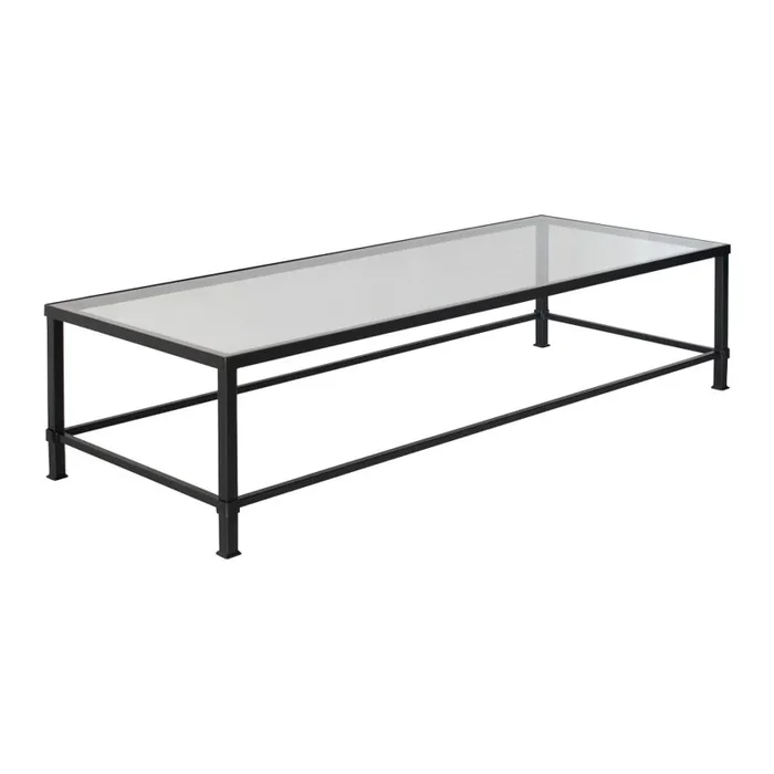 Mesa de Centro Metal y Cristal ‘Mediterráneo’