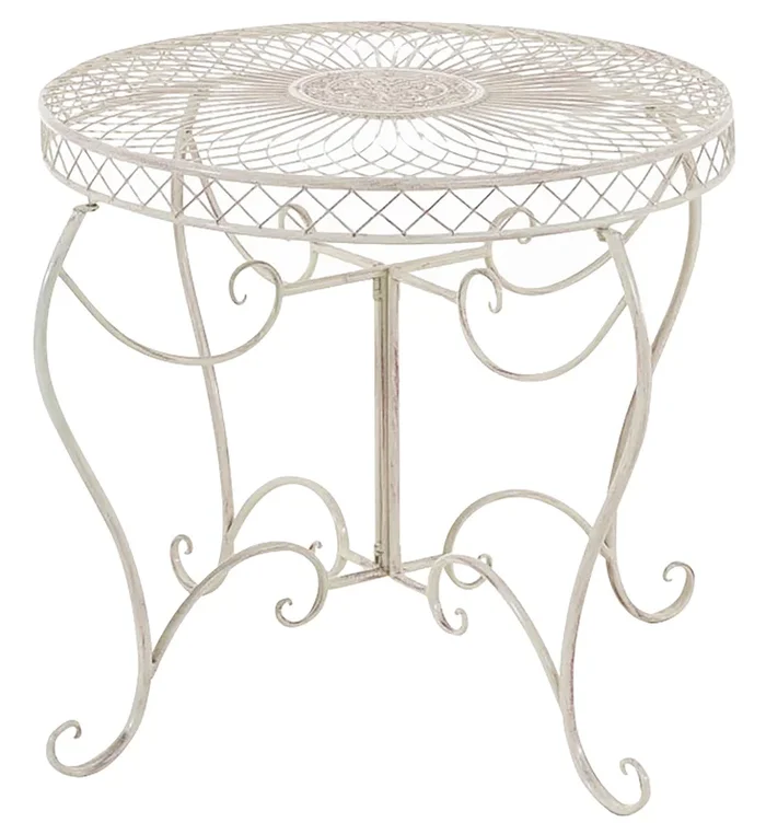 Mesa de exterior Sheela Crema antiguo