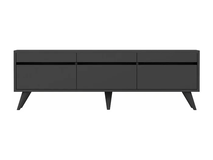 Mesa de tv Kailua 1953, Antracita, 150x48x30cm