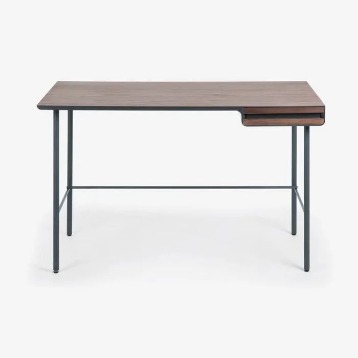 Mesa Escritorio con Chapa Nogal ‘Kesia’