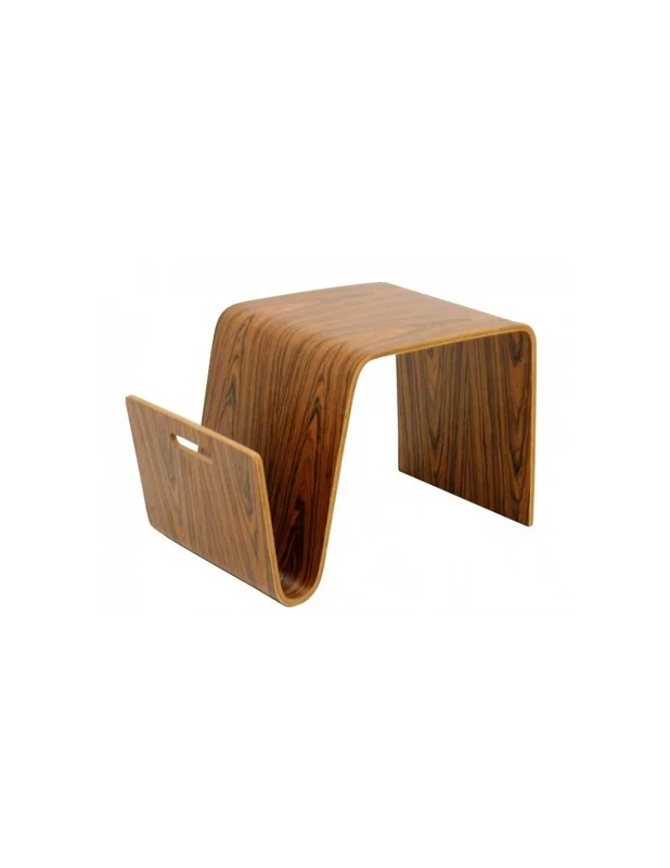 Mesa revistero auxiliar de diseño NEREA 67 x 35, madera
