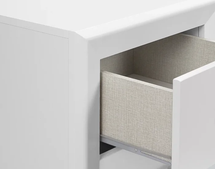 Mesita De 50 Cm – Venprodin – 50×54,8×40 Cm – Blanco
