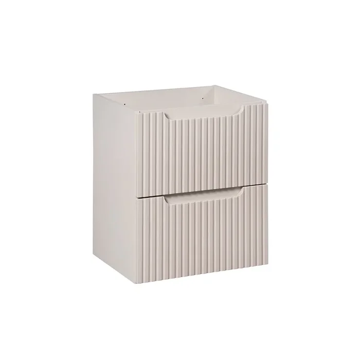 Mueble bajo lavabo 50cm 2 cajones Riva Cachemira