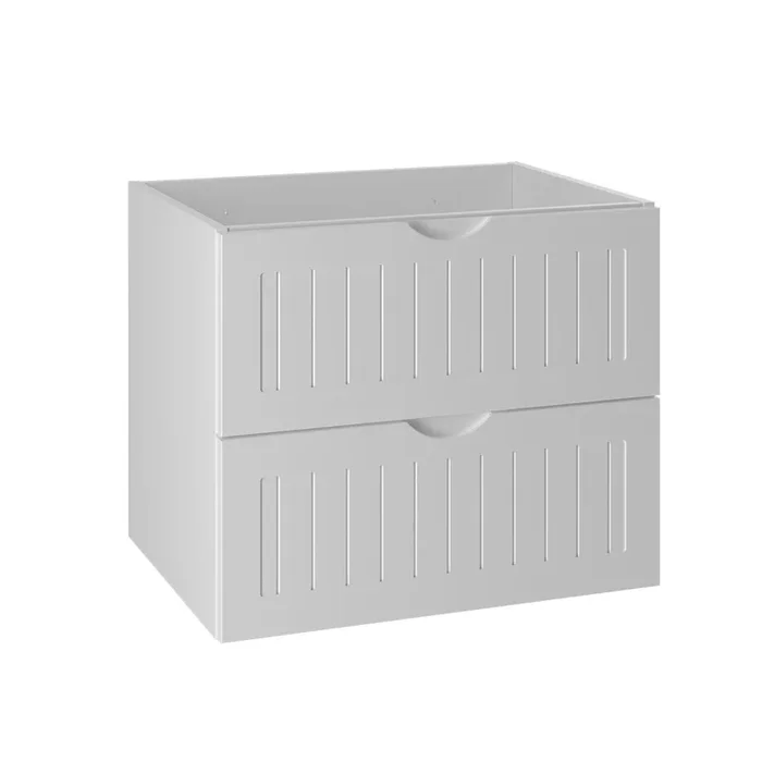 Mueble bajo lavabo 60cm Soline Blanco