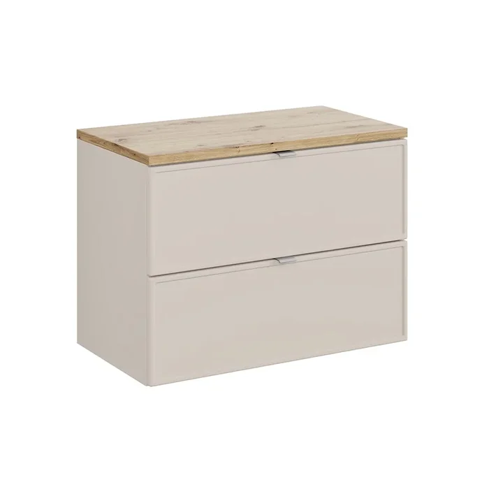 Mueble bajo lavabo 80cm encimera Alba Cachemira