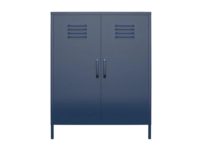 Mueble con 1 puerta en metal marino
