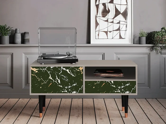 Mueble de TV – 115х59х48 cm – T3 – Amazon Forest, Arena