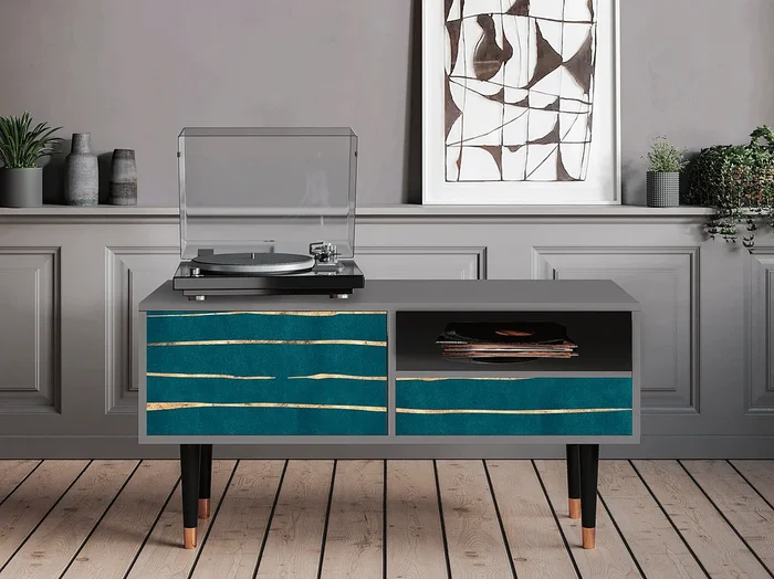 Mueble de TV – 115х59х48 cm – T3 – Ocean Drive, Gris