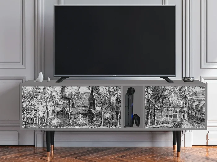 Mueble de TV – 170х69х48 cm – T1 – A Pond, Gris