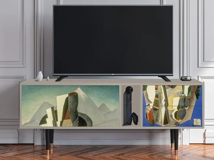 Mueble de TV – 170х69х48 cm – T1 – The Cubist Paintings , Arena